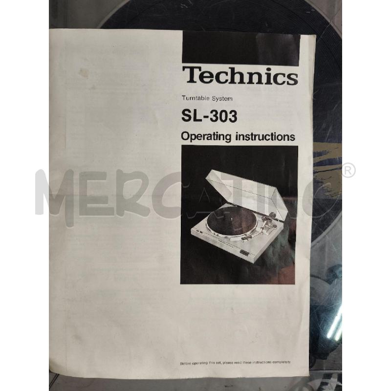 GIRADISCHI TECHNICS SL-303 | Mercatino dell'Usato Roma talenti 5