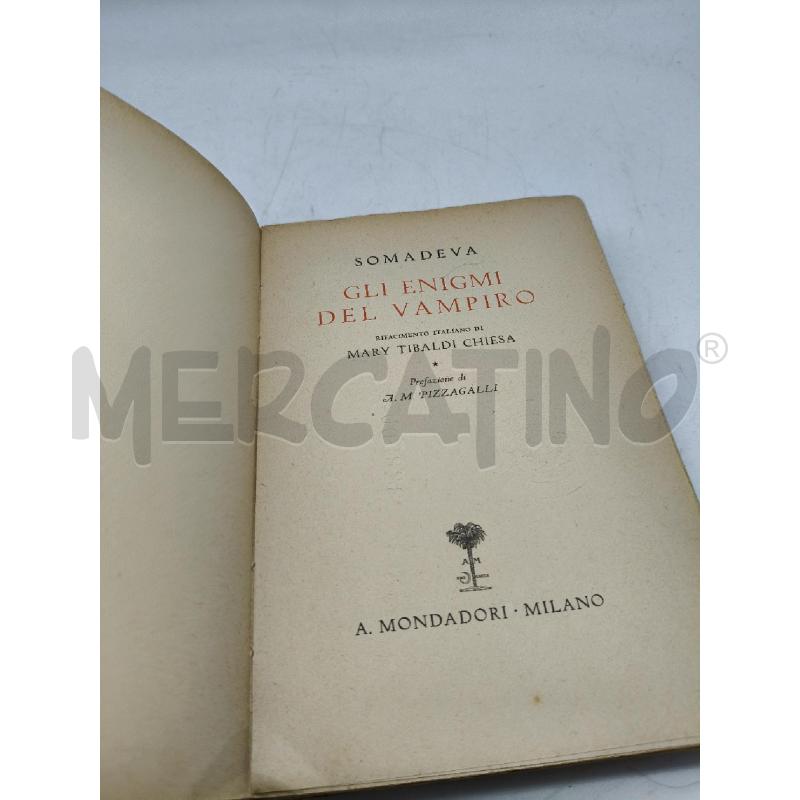 GLI ENIGMI DEL VAMPIRO | Mercatino dell'Usato Roma talenti 3