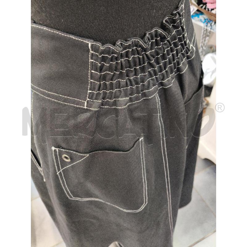 GONNA MAX MARA MIDI TRAPEZIO NERO CUC BIA  | Mercatino dell'Usato Roma talenti 4