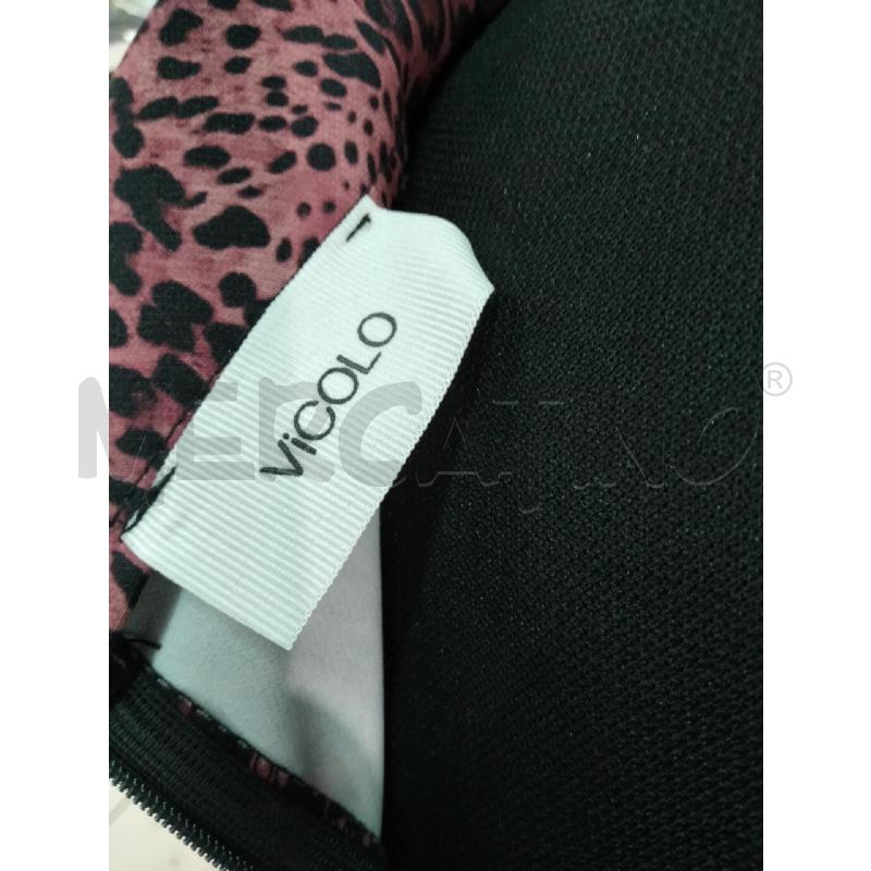 GONNA VICOLO ROSA NERO LEOP | Mercatino dell'Usato Roma talenti 3