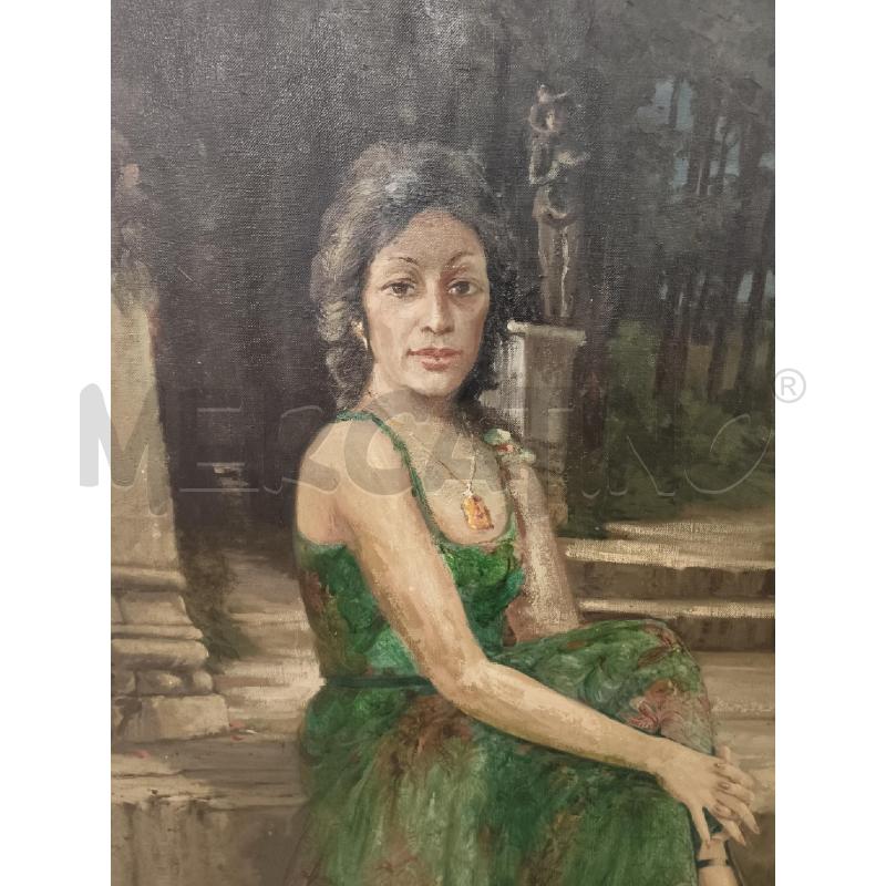 GRANDE QUADRO OLIO RITRATTO  | Mercatino dell'Usato Roma talenti 2