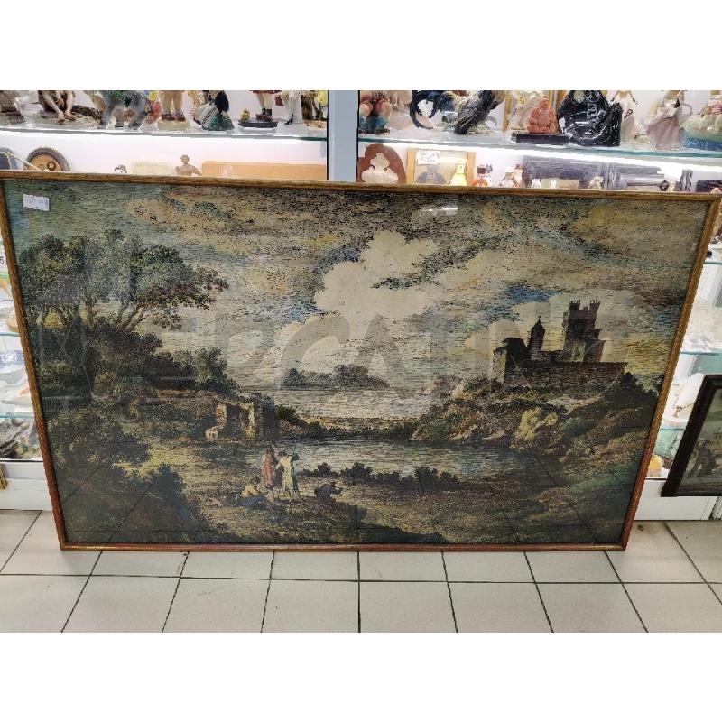 GRANDE QUADRO SCENA PASTORALE  | Mercatino dell'Usato Roma talenti 1