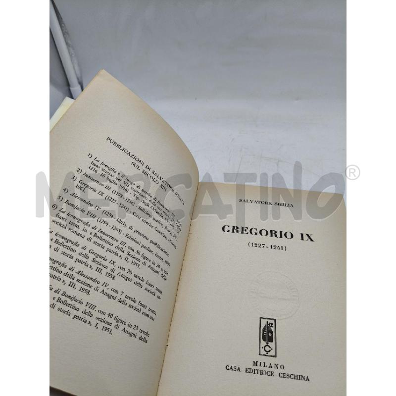 GREGORIO IX | Mercatino dell'Usato Roma talenti 3