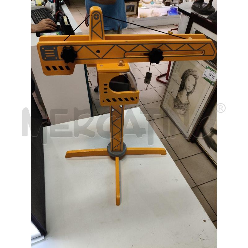 GRU LEGNO HAPE | Mercatino dell'Usato Roma talenti 1