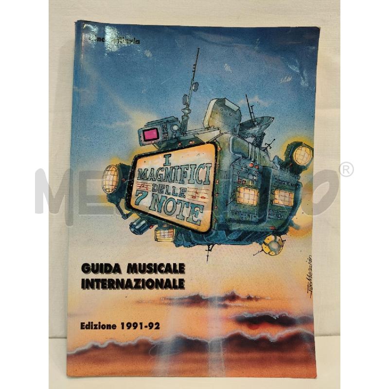 GUIDA MUSICALE INTERNAZIONALE NINO BELLINVIA 1991-92 | Mercatino dell'Usato Roma talenti 1