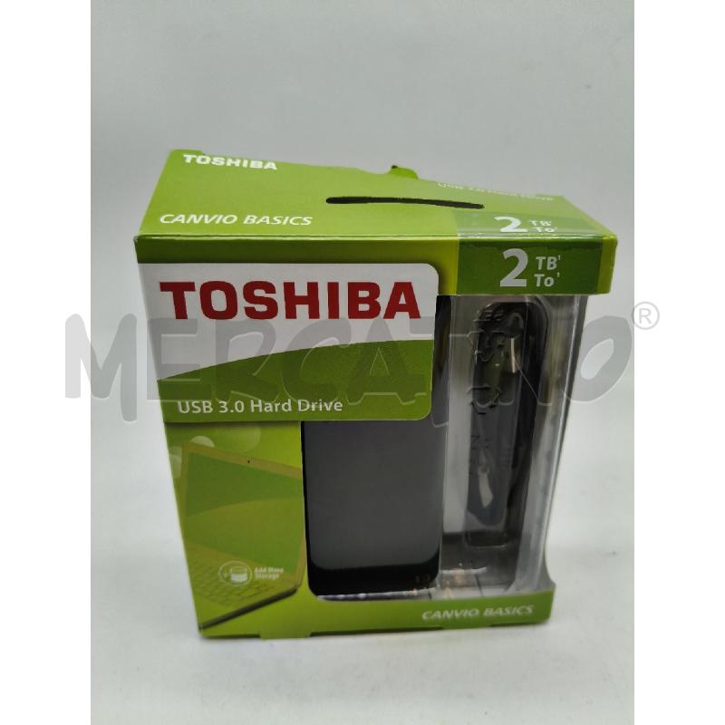 HARD DISK TOSHIBA USB 3.0 HARD DRIVE 2TB | Mercatino dell'Usato Roma talenti 1