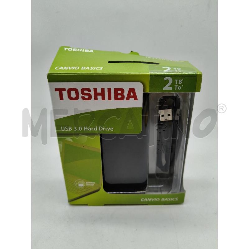 HARD DISK TOSHIBA USB 3.0 HARD DRIVE 2TB | Mercatino dell'Usato Roma talenti 3