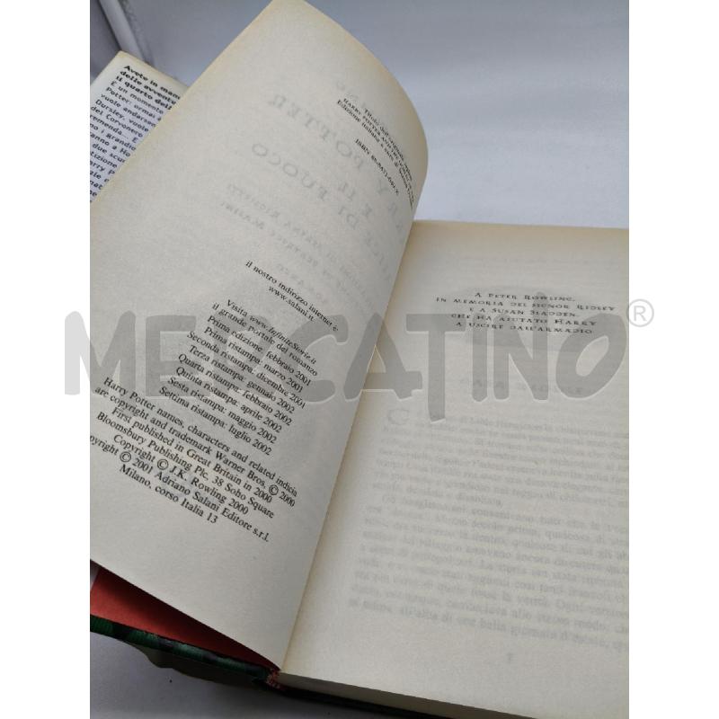 HARRY POTTER E IL CALICE DI FUOCO 7A 2002 | Mercatino dell'Usato Roma talenti 3