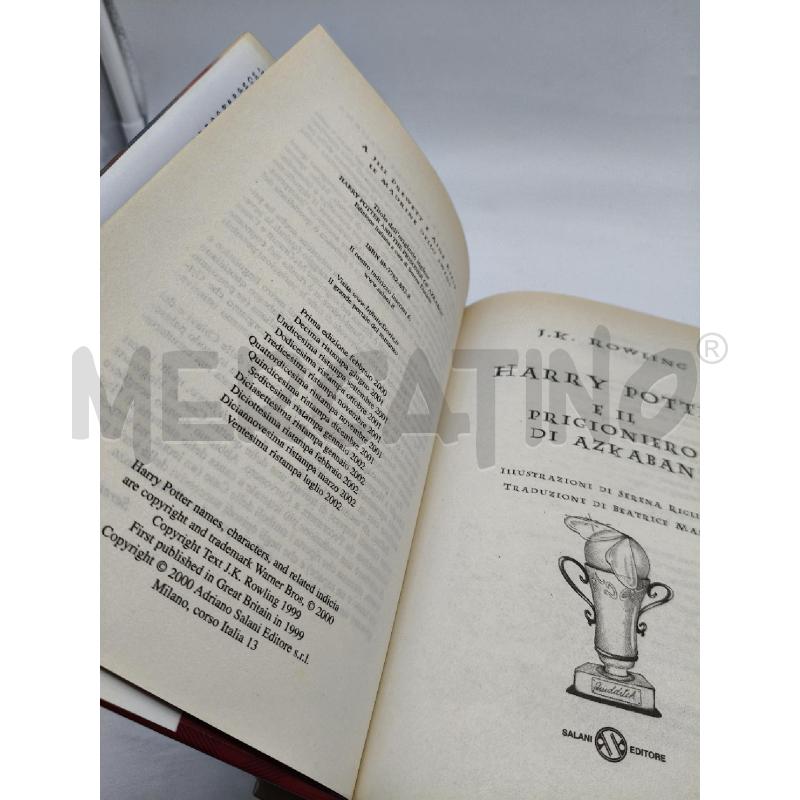 HARRY POTTER E IL PRIGIONIERO DI AZKABAN 20A 2002 | Mercatino dell'Usato Roma talenti 2