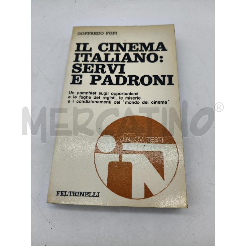 IL CINEMA ITALIANO SERVI E PADRONI | Mercatino dell'Usato Roma talenti 1