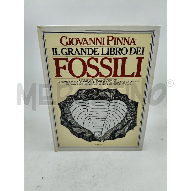 IL GRANDE LIBRO DEI FOSSILI RIZZOLI | Mercatino dell'Usato Roma talenti 1
