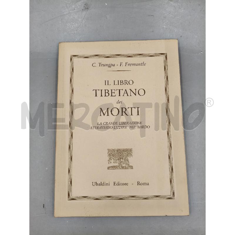 IL LIBRO TIBETANO DEI MORTI TRUNGPA | Mercatino dell'Usato Roma talenti 1