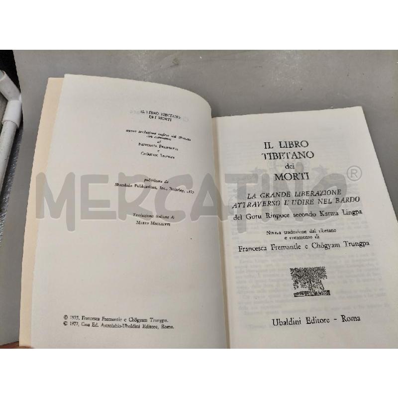 IL LIBRO TIBETANO DEI MORTI TRUNGPA | Mercatino dell'Usato Roma talenti 4