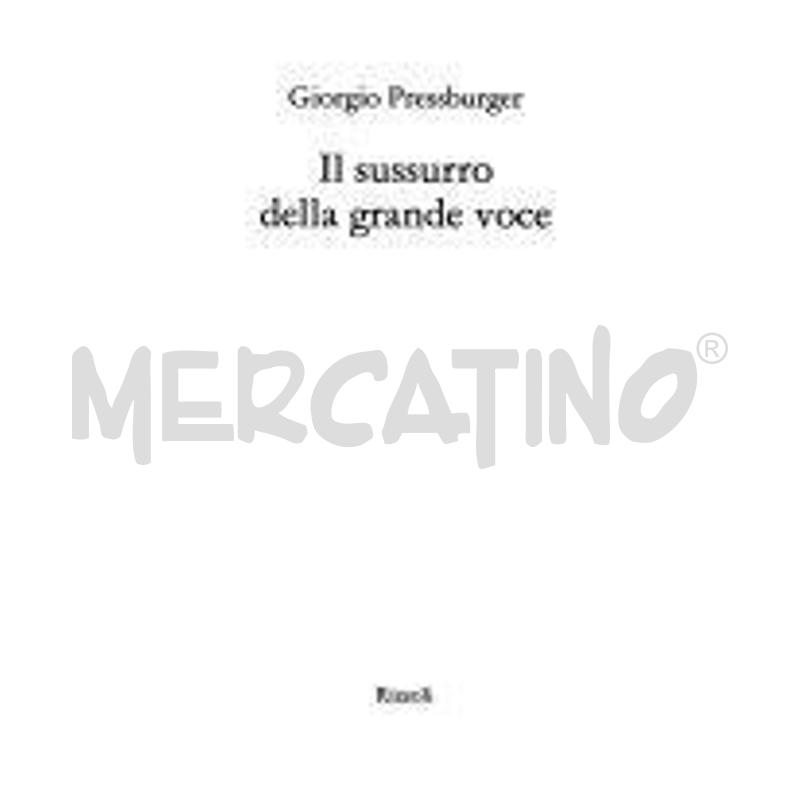 IL SUSSURRO DELLA GRANDE VOCE | Mercatino dell'Usato Roma talenti 1