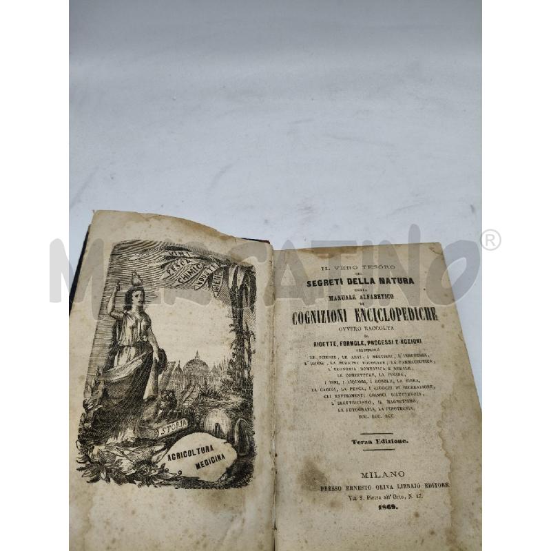 IL VERO TESORO DEI SEGRETI DELLA NATURA 1869 | Mercatino dell'Usato Roma talenti 2