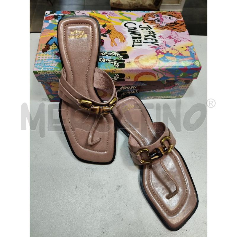 INFRADITO D JEFFREY CAMPBELL ROSA MORSO BAMBOO  | Mercatino dell'Usato Roma talenti 1
