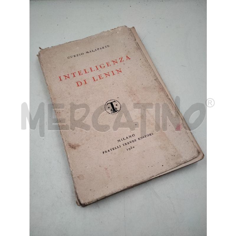 INTELLIGENZA DI LENIN 1930 DA RIV | Mercatino dell'Usato Roma talenti 1