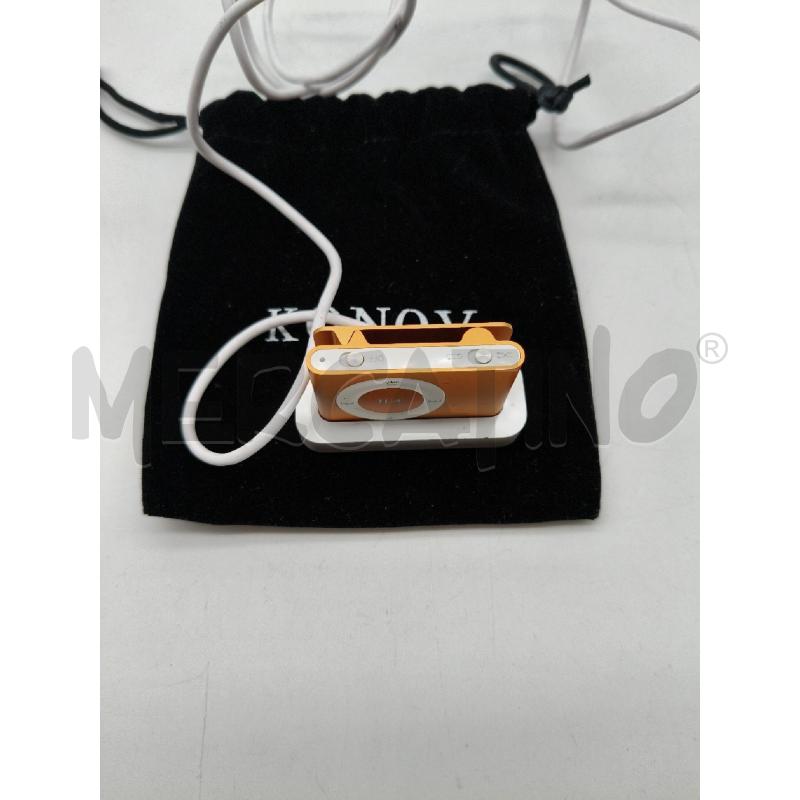 IPOD APPLE ARANCIO CON CARICATORE  | Mercatino dell'Usato Roma talenti 4