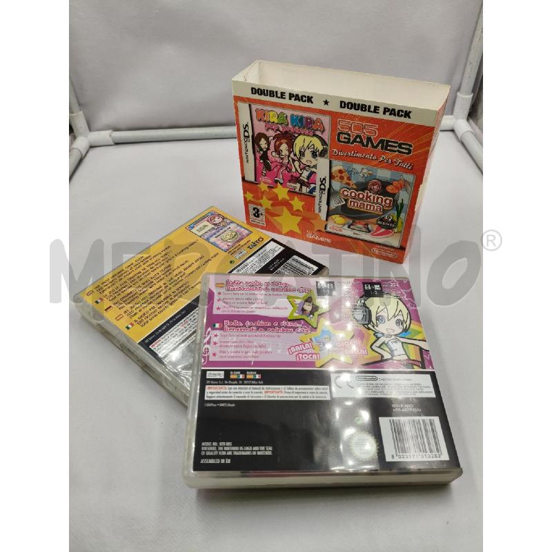 KIRA KIRA COOKING MAMA DOUBLE PACK NINTENDO DS | Mercatino dell'Usato Roma talenti 5