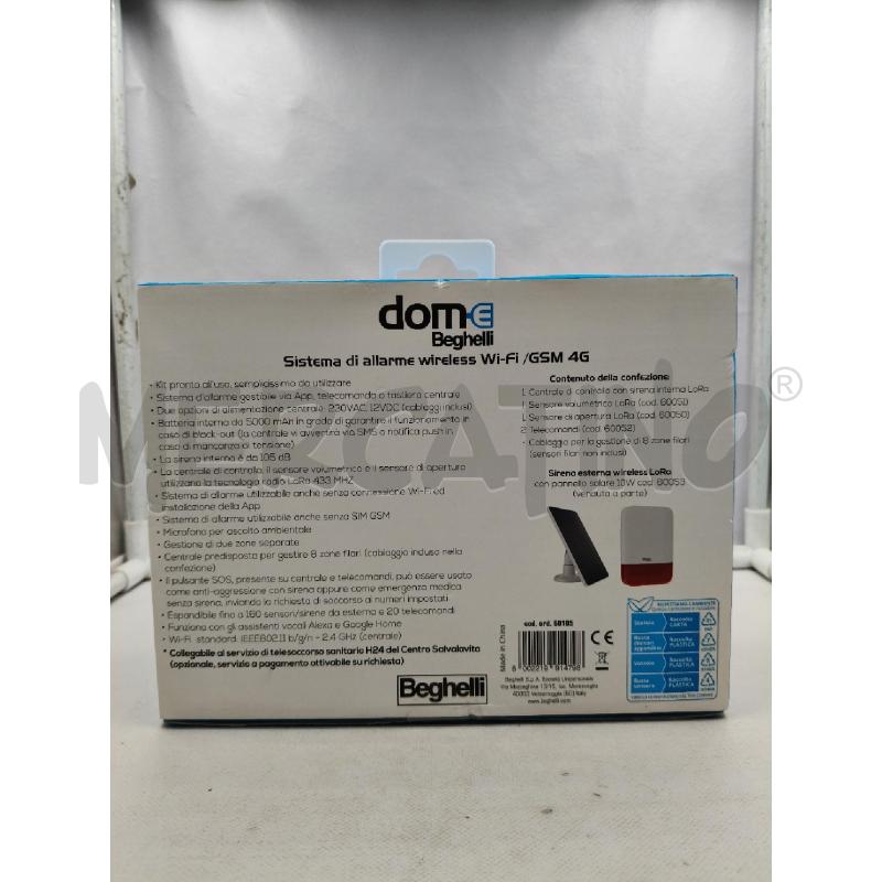 KIT VIDEOSORVEGLIANZA BEGHELLI DOM-E | Mercatino dell'Usato Roma talenti 3