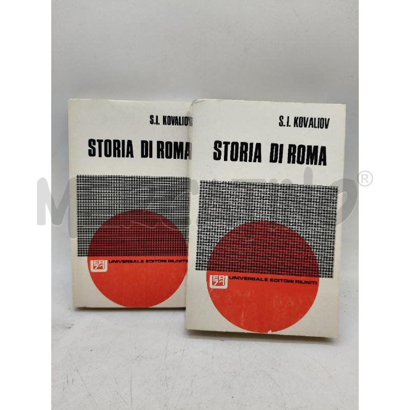 KOVALIOV STORIA DI ROMA 2V | Mercatino dell'Usato Roma talenti 1