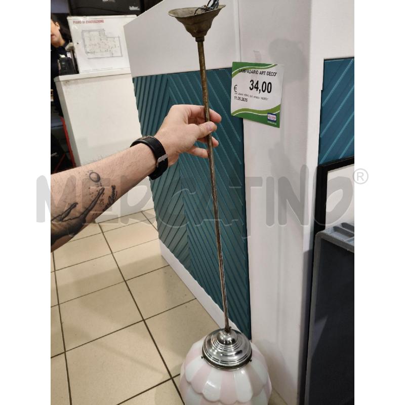 LAMPADARIO ART DECO' | Mercatino dell'Usato Roma talenti 3