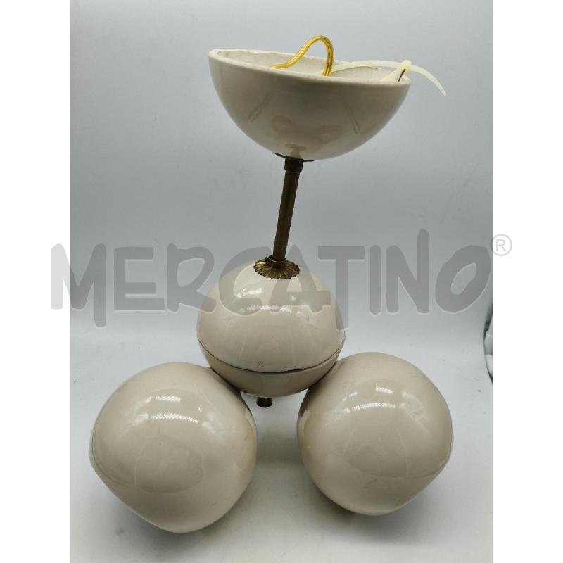 LAMPADARIO SFERA CER DESIGN | Mercatino dell'Usato Roma talenti 5