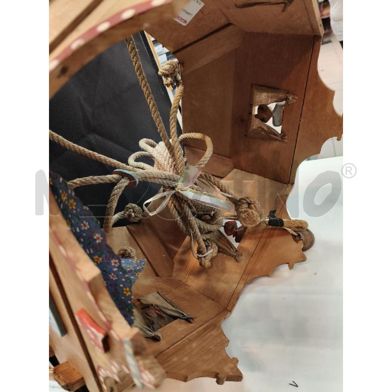 LAMPADARIO TIR LEGNO | Mercatino dell'Usato Roma talenti 3