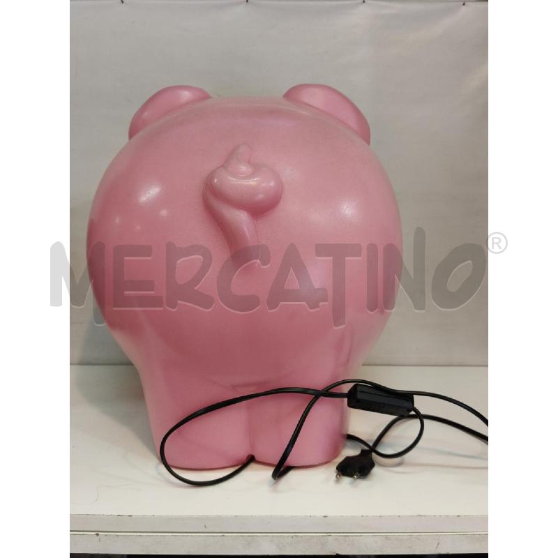 LAMPADA MAIALINO ROSA | Mercatino dell'Usato Roma talenti 3