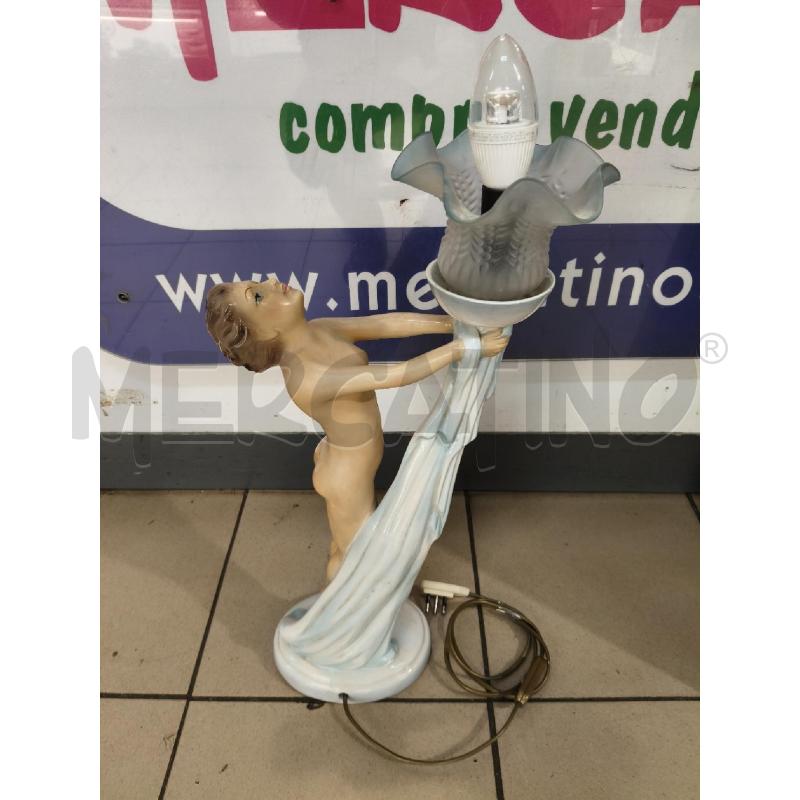 LAMPADA NUDINO FEMMINILE ART DECO'RONZAN  | Mercatino dell'Usato Roma talenti 1