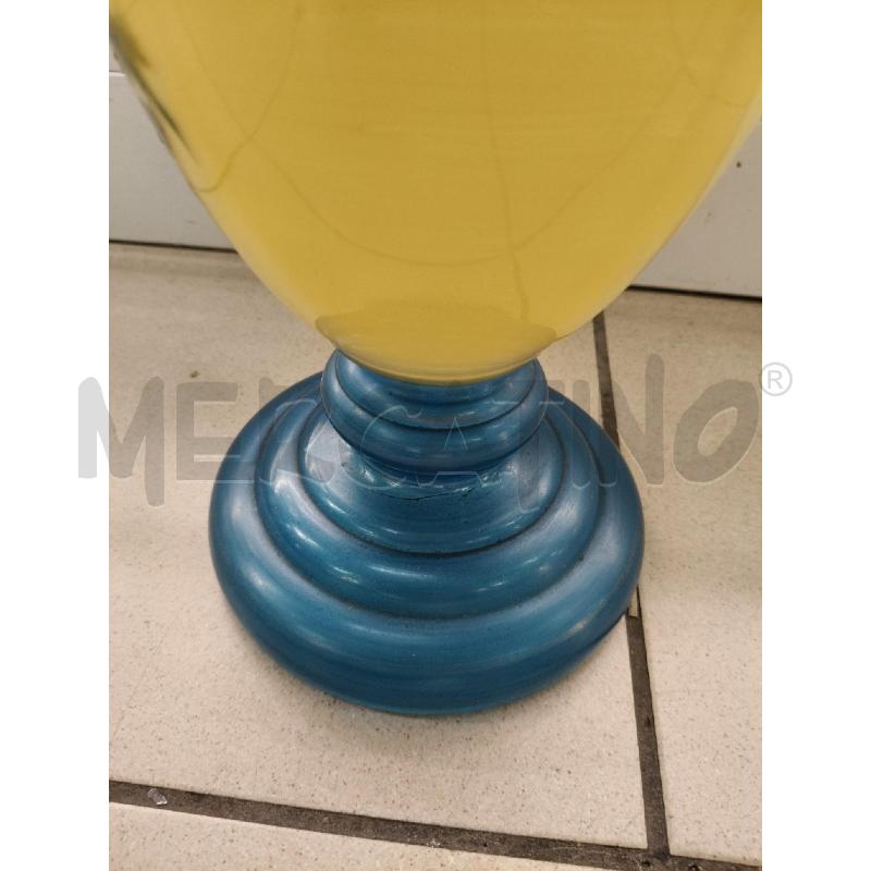 LAMPADA OPALINA GIALLA | Mercatino dell'Usato Roma talenti 4