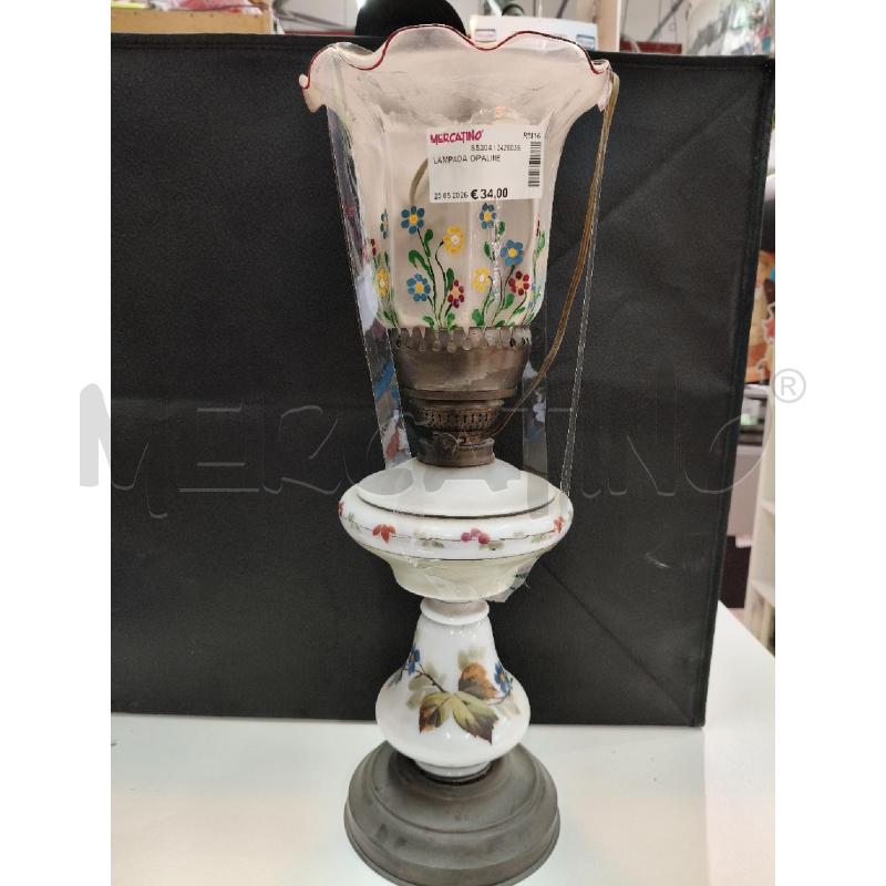 LAMPADA OPALINE  | Mercatino dell'Usato Roma talenti 1
