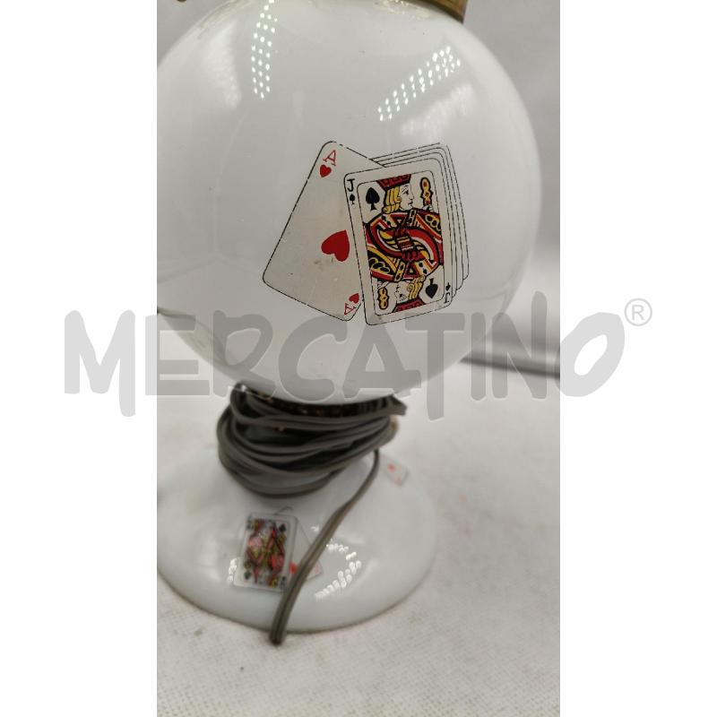 LAMPADA OPAL CARTE GIOCO  | Mercatino dell'Usato Roma talenti 2