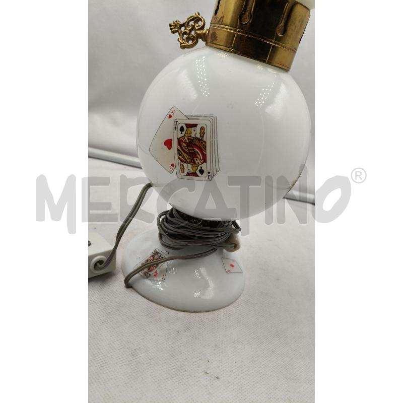 LAMPADA OPAL CARTE GIOCO  | Mercatino dell'Usato Roma talenti 5