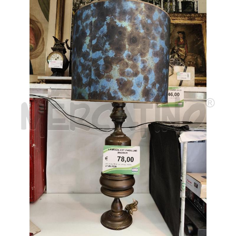 LAMPADA OTT PARALUME MARMOR  | Mercatino dell'Usato Roma talenti 1