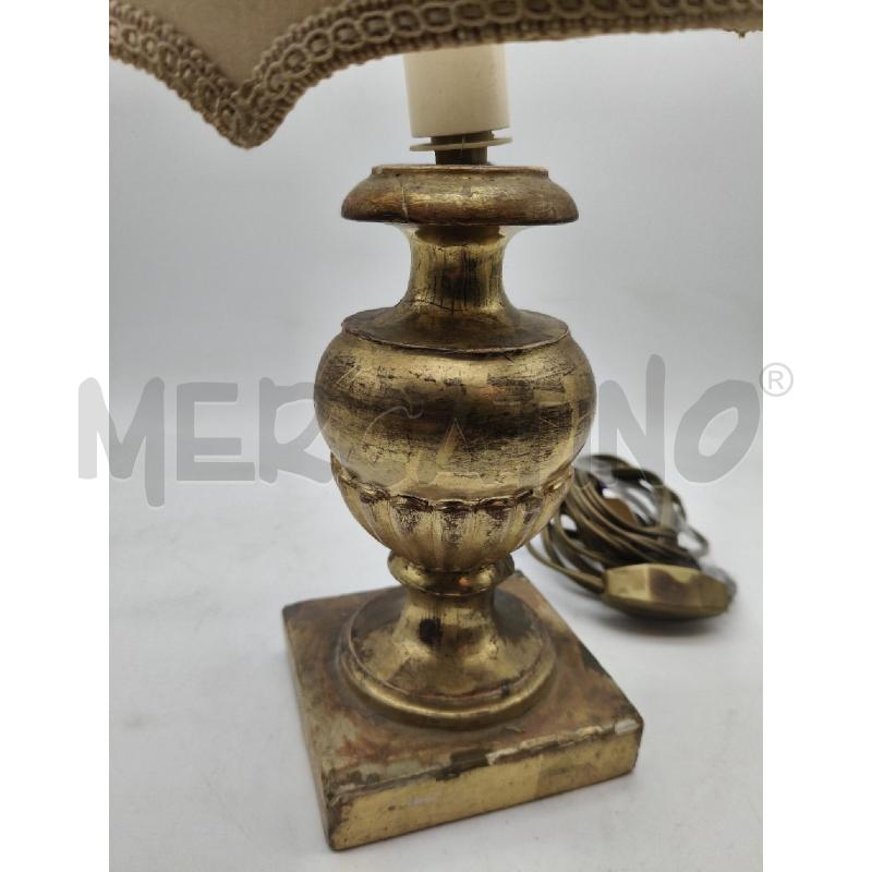 LAMPADA T PORTA FRASCHE LEGNO DOR  | Mercatino dell'Usato Roma talenti 2