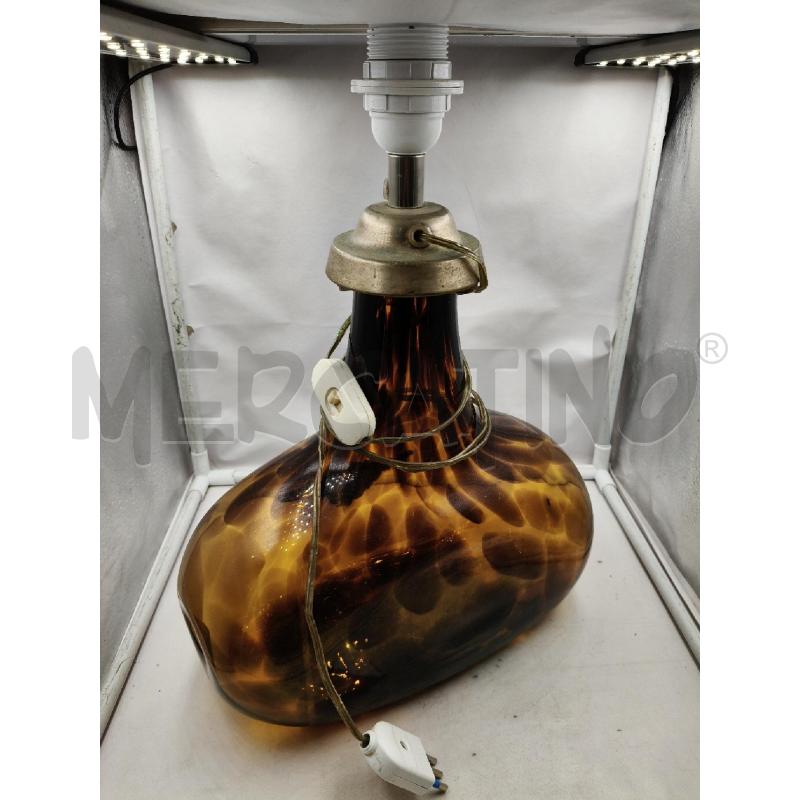 LAMPADA VETRO T/MACULATO CASSETTI | Mercatino dell'Usato Roma talenti 5