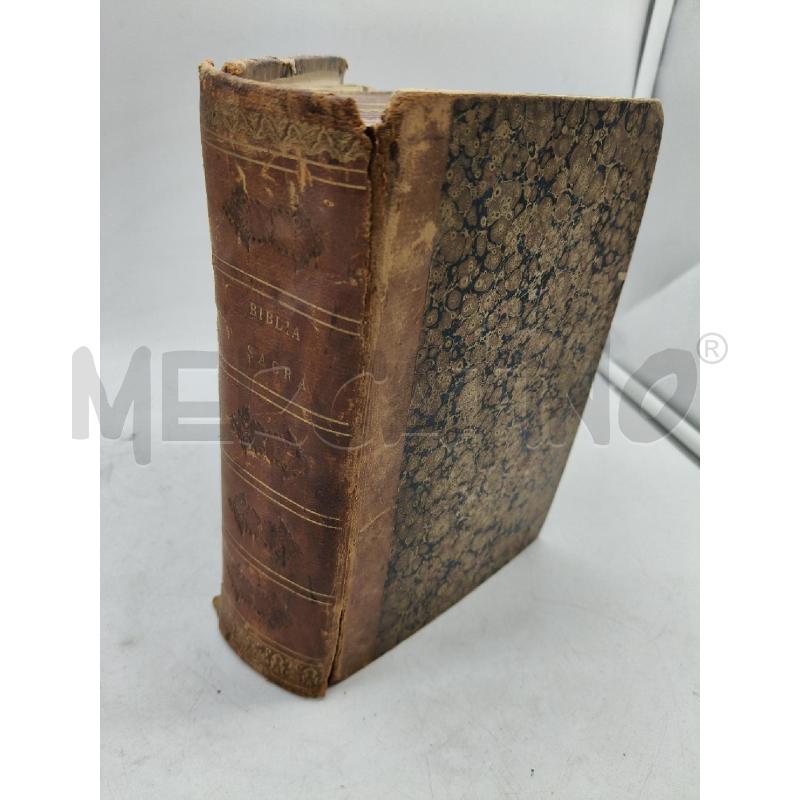 LA BIBLIA SACRA VULGATAE EDITIONIS 1714 | Mercatino dell'Usato Roma talenti 1