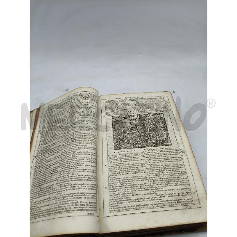 LA BIBLIA SACRA VULGATAE EDITIONIS 1714 | Mercatino dell'Usato Roma talenti 3