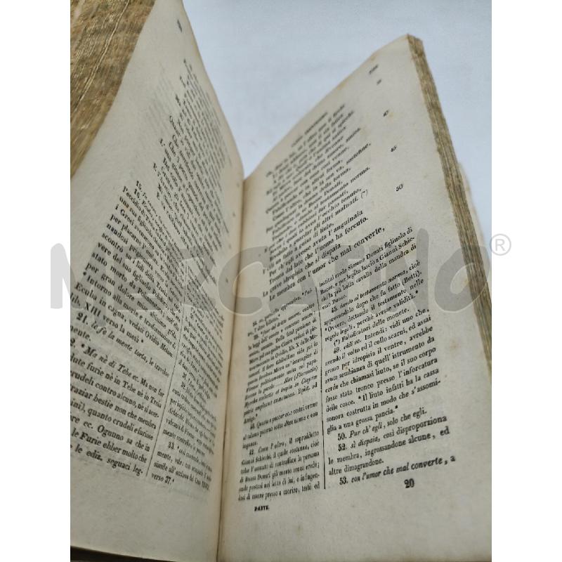 LA DIVINA COMMEDIA BRUNONE BIANCHI 1846 | Mercatino dell'Usato Roma talenti 3