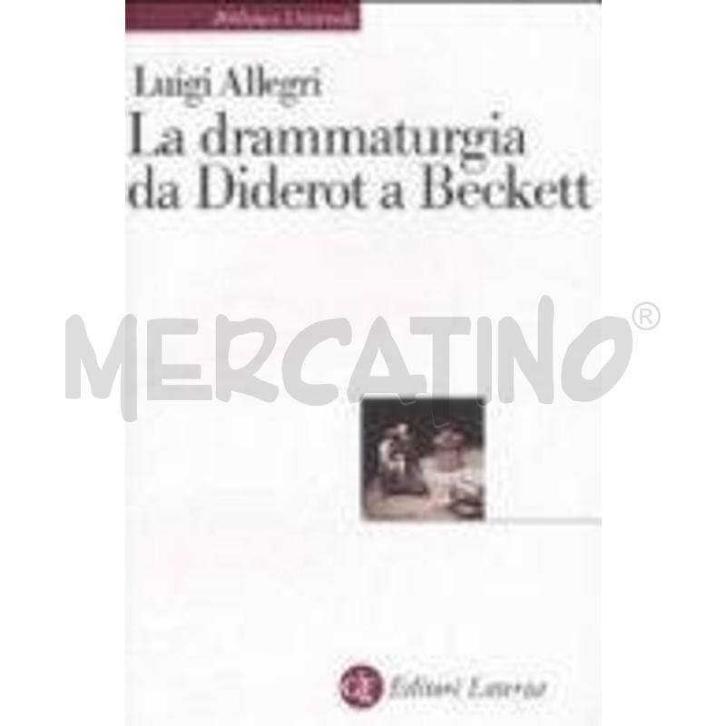 LA DRAMMATURGIA DA DIDEROT A BECKETT | Mercatino dell'Usato Roma talenti 1