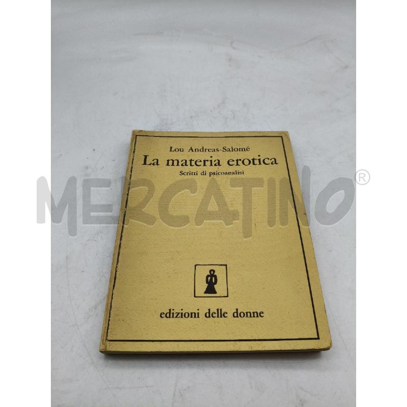 LA MATERIA EROTICA | Mercatino dell'Usato Roma talenti 1
