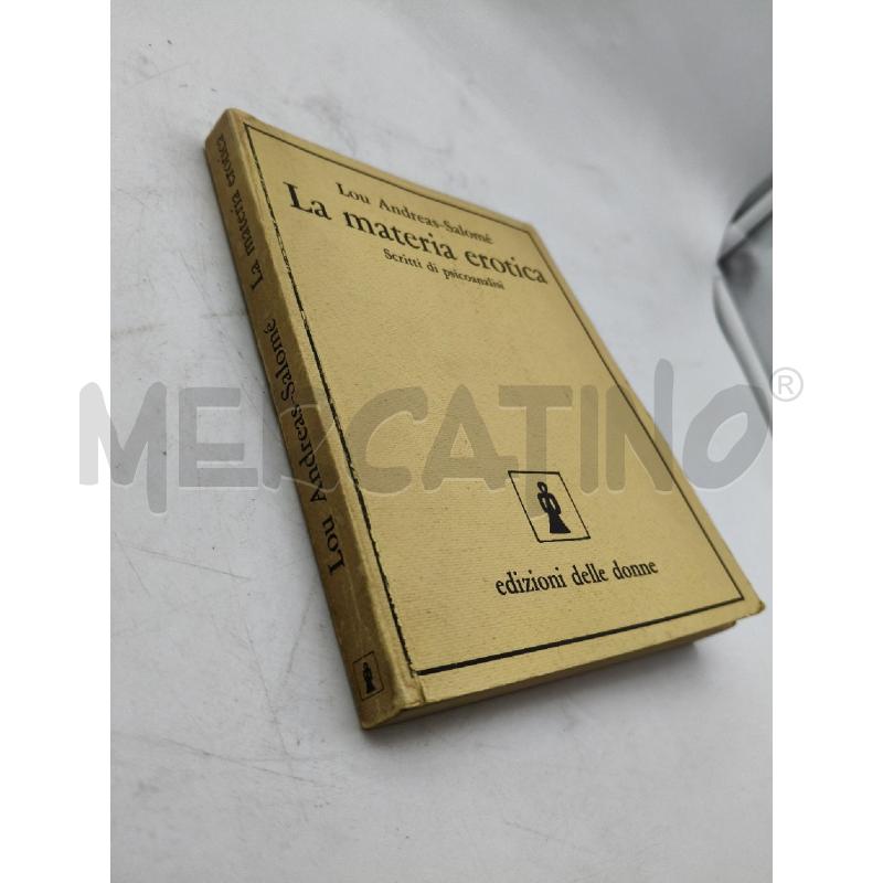 LA MATERIA EROTICA | Mercatino dell'Usato Roma talenti 5