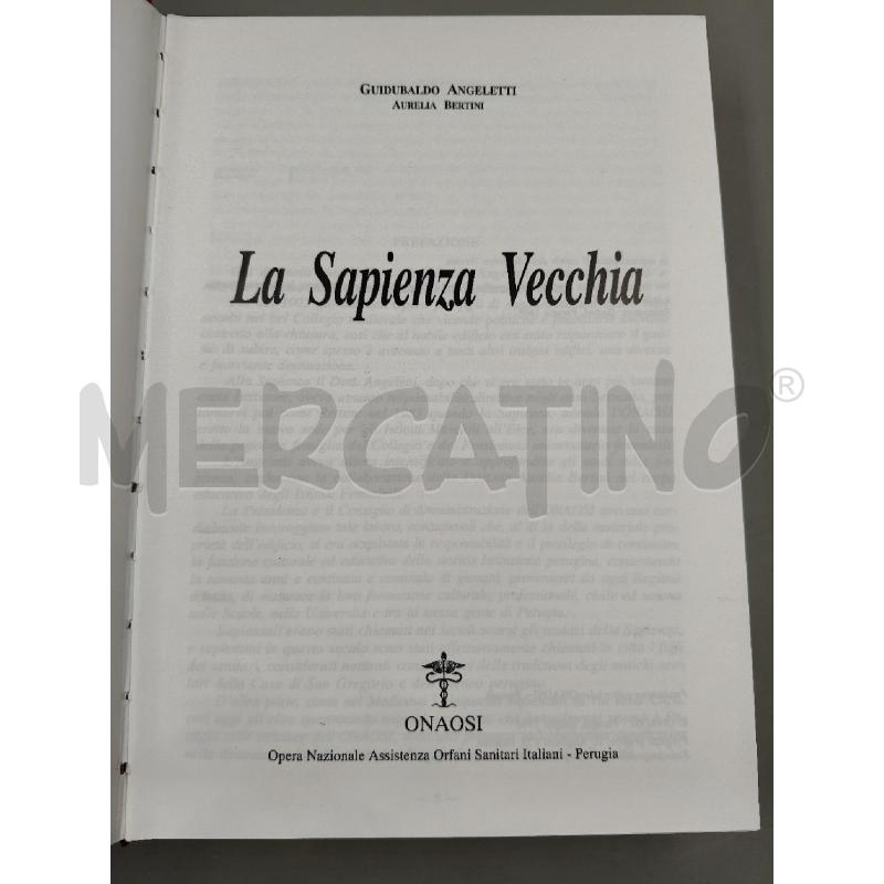 LA SAPIENZA VECCHIA ONAOSI | Mercatino dell'Usato Roma talenti 2