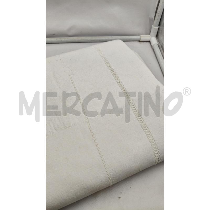 LENZUOLO LINO RICAM | Mercatino dell'Usato Roma talenti 2