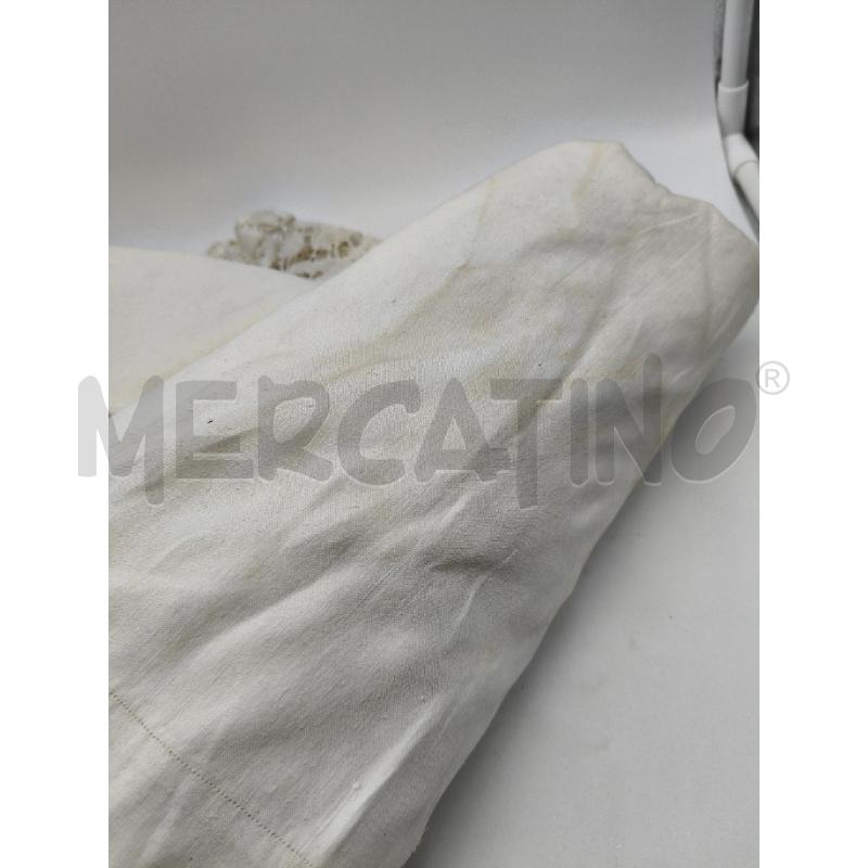 LENZUOLO MATRIMONIALE+FEDERA EPOCA RICAMI  | Mercatino dell'Usato Roma talenti 3