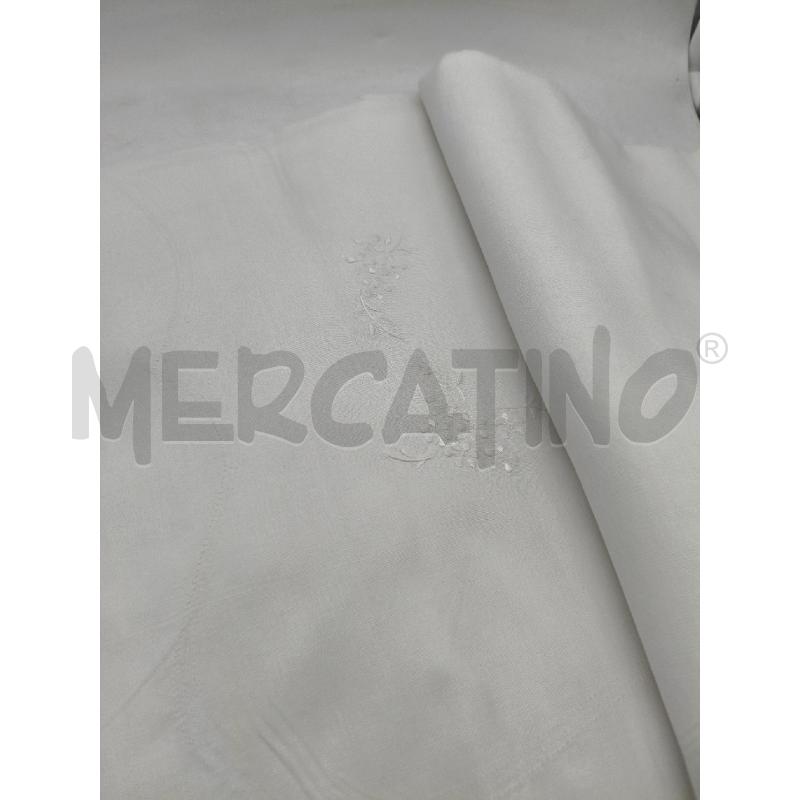 LENZUOLO MATRIMONIALE LINO RIC FIORI  | Mercatino dell'Usato Roma talenti 3