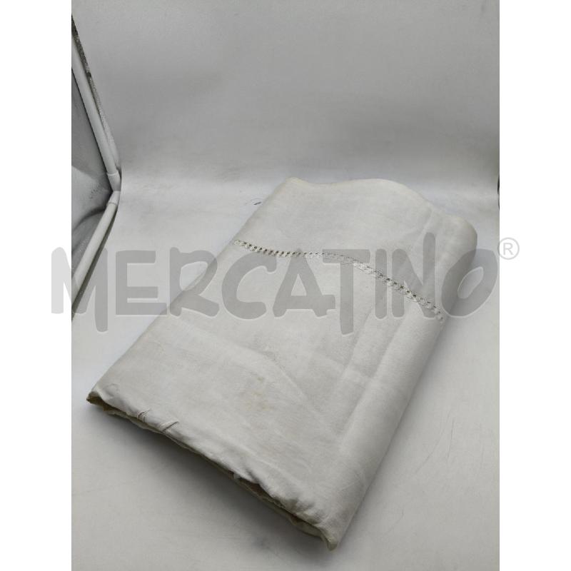LENZUOLO MATRIMONIALE VITTORIANO RICAMI  | Mercatino dell'Usato Roma talenti 4