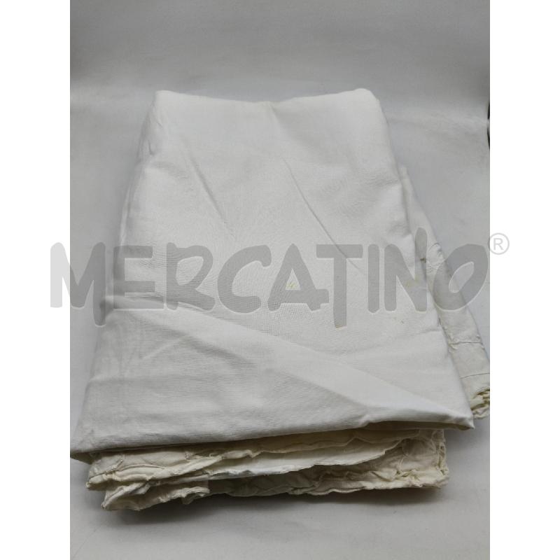 LENZUOLO MATRIMONIALE  RICAMI DA SMACCHIARE  | Mercatino dell'Usato Roma talenti 4