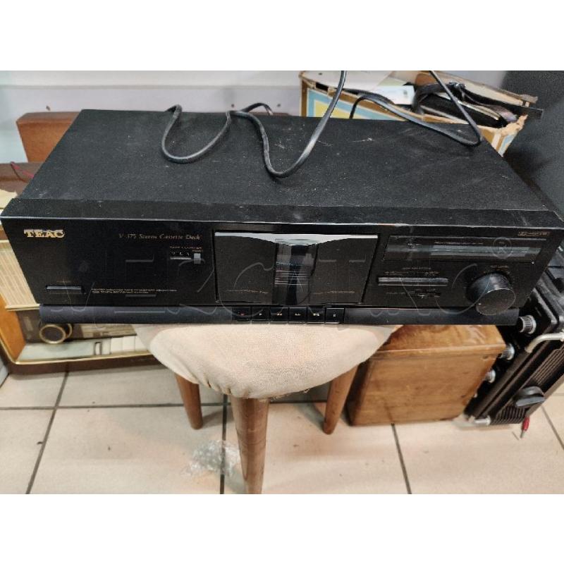 LETTORE CASSETTE TEAC V-375 STEREO CASSETTE DECK | Mercatino dell'Usato Roma talenti 1